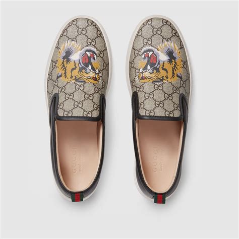 gucci jungle.tiger|Gucci tiger slip on.